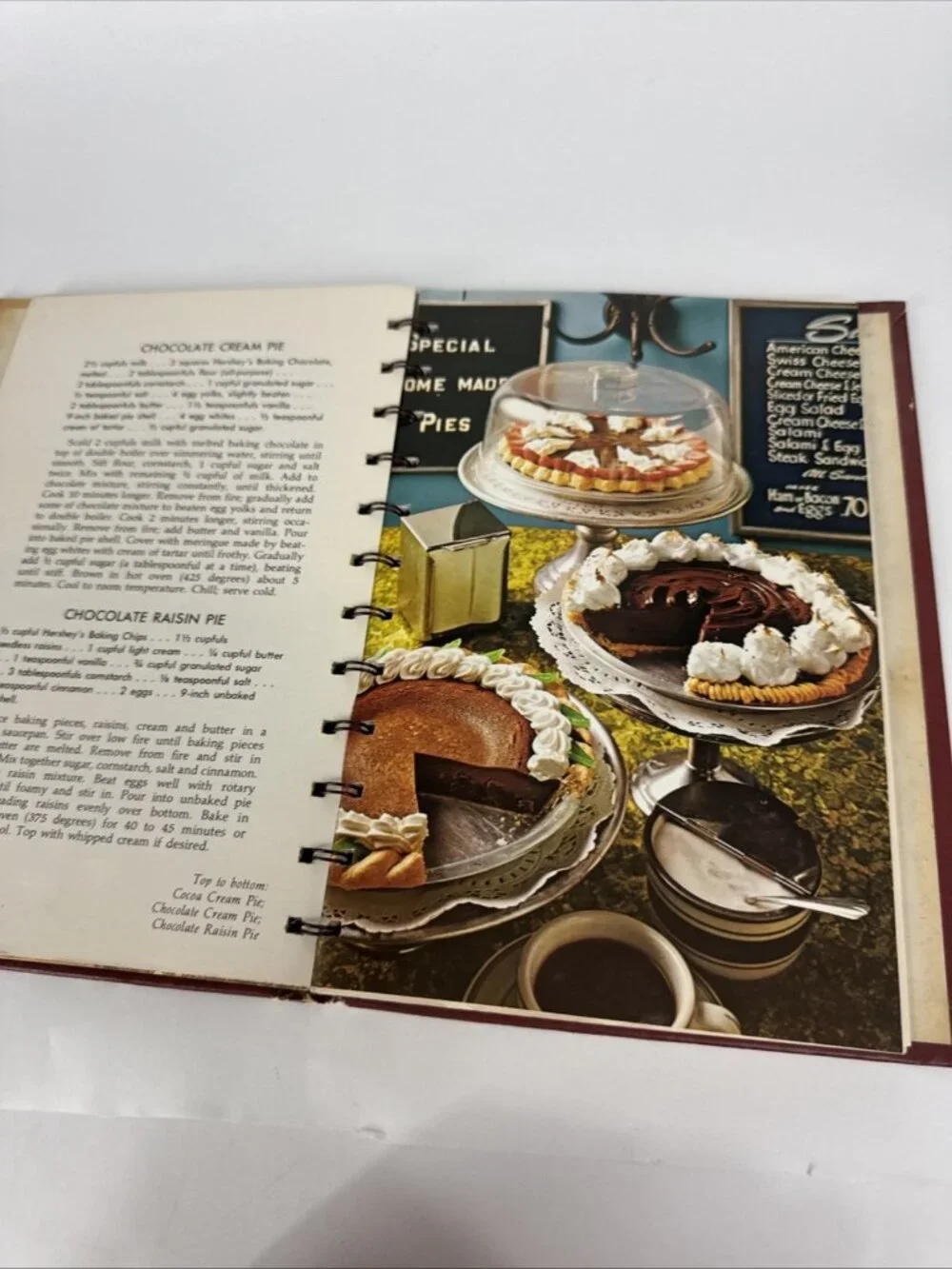 Hershey's 1934 Cookbook Revised 1971 5th Printing see 16 pics for condition